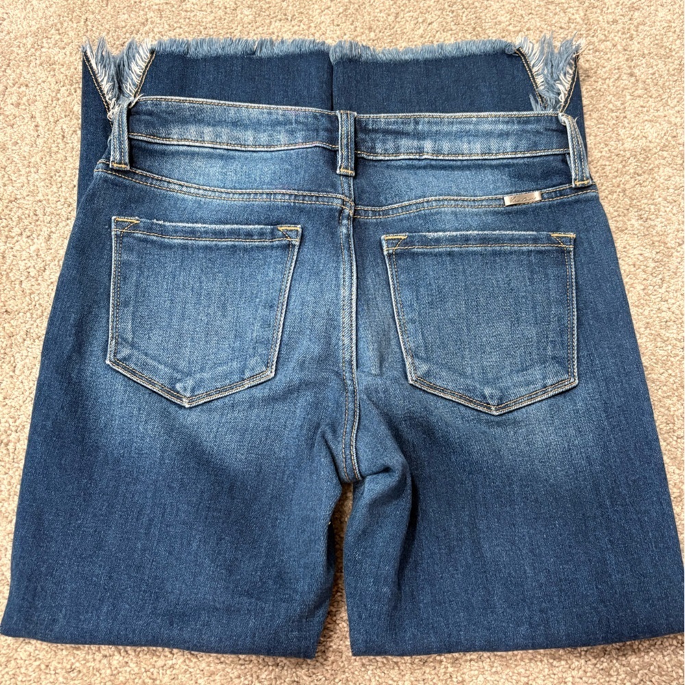 KanCan Wide Leg Cropped Jeans - Picture 5 of 5